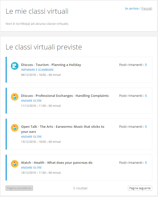 classi virtuali