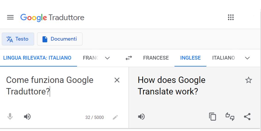 Usare Google Traduttore per imparare una lingua